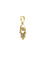 14K Yellow Gold Diamond Hamsa Pendant