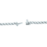 3 prong Diamond Tennis Bracelet