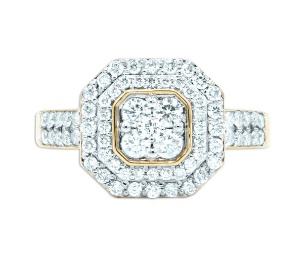 0.95 Carats Diamond ring