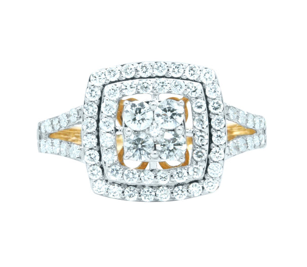 14K Gold Diamond Ring