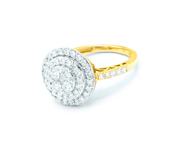 0.98 Carats Diamond Ring