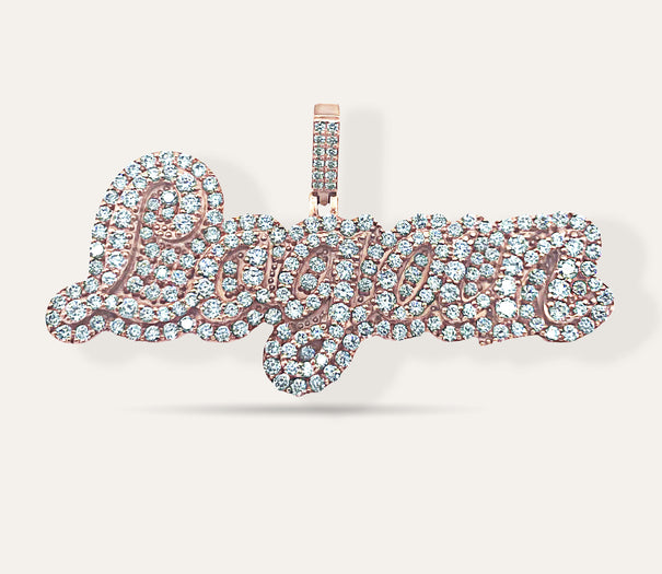 Custom Name Pendants | Personalized Gold & Diamond Jewelry – NYF Design
