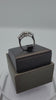 14K White Gold Engagement Ring with Three Diamonds, video presentation